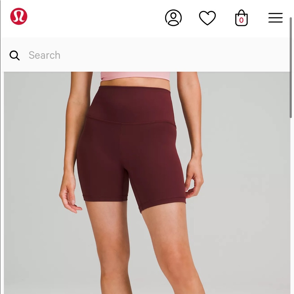 Lululemon Align Shorts 6” Size 2